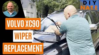 How to Change Windshield Wipers on Volvo XC90 2013 Quick Replacement amp Caution for Wiper Blades [upl. by Eirrac]