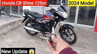 2024 😱 All New Honda CB Shine 125 OBD2 Details Review  On Road Price New Update Features Mileage [upl. by Rasure]