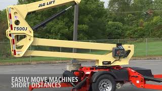 JLG® TowPro® Drive and Set Option Do It All from the Platform [upl. by Idelson]