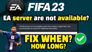 DLC Assets Update 1 Appears To Be Damaged  Unable To Connect EA Servers FiFA 23  FIX TODAY [upl. by Llenram]