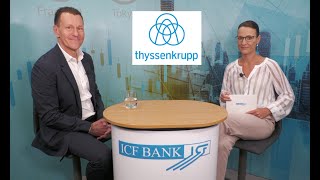 Aktie der Woche  THYSSENKRUPP [upl. by Adnirod]