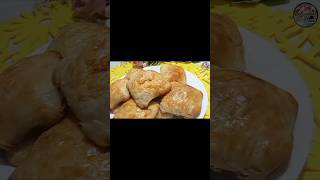 chicken pattieschicken puff pastry by radish menu [upl. by Orabla]