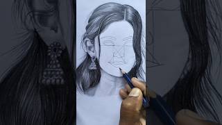 Whats the best way to Draw a face  art artist drawing satisfying cartoon anime shorts draw [upl. by Nivan]