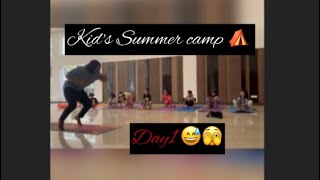 CosmosYogaAndWellnessStudio kids yoga summercamp video [upl. by Barrett]