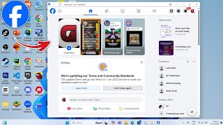 How to Download FACEBOOK on PC or Laptop 2024 [upl. by Tigram818]