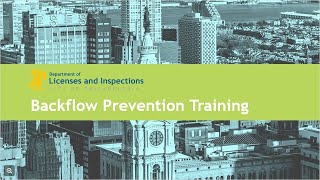 Backflow Prevention Training [upl. by Othilie18]