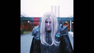 Arthas Deathknight Lich King  Cosplay Showcase shorts [upl. by Shaff]