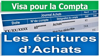 Comptabiliser un Achat  Comment [upl. by Orva]