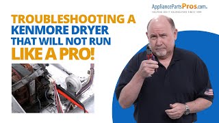 How To Troubleshoot a Kenmore Dryer That Will Not Run [upl. by Nagiam811]