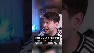 LA DOPPIETTA DI YILDIZ MI FA GODERE 👅💦  INTER JUVENTUS 44 LIVE REACTION Shorts [upl. by Daron]