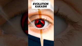 ÉVOLUTION DU SHARINGAN DE KAKASHI kakashi naruto boruto kakashihatake borutouzumaki manga [upl. by Jesselyn]