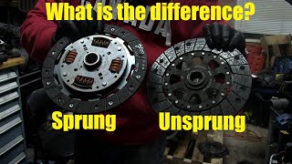 Sprung vs Unsprung Clutch Single vs Dual Mass Flywheel [upl. by Enyrhtak]