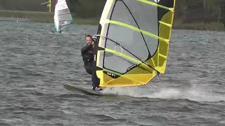 windsurfing Veluwemeer oktober 2024 Panasonic HDC 60 Gopro Hero [upl. by Aerdnua]