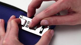 How to Set Tumbler Combination for Vaultz® Locking Bag [upl. by Hgielram664]