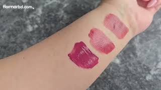 Flormar Shine Kiss Me More Liquid Lipstick [upl. by Baun]