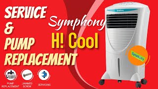 Symphony HiCool water cooler jammed screw service and pump replace [upl. by Enia563]