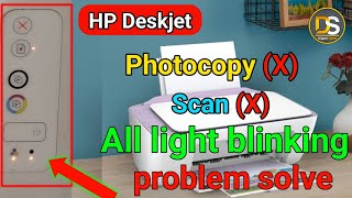 hp deskjet 2332 me light blinking solution  hp deskjet 2332 power light blinking solve problem 2023 [upl. by Lalat]