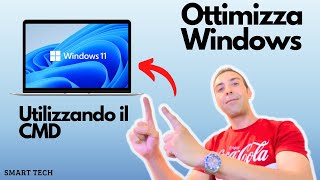 Ottimizza il Tuo PC Windows tramite CMD l Prompt dei Comandi [upl. by Ayama]