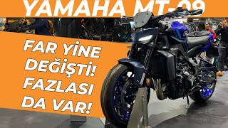 Yeni Yamaha MT09  Far ve Daha Fazlası EICMA FUARI 2023 [upl. by Fasa]