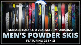 2023 Mens Powder Ski Comparison with SkiEssentialscom [upl. by Aicram]