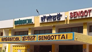 SENGOTTAI to RAJAPALAYAM TRAIN JOURNEY 06664 Sengottai to Madurai Passenger [upl. by Armand]