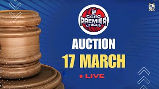 CPL SEASON 2  AUCTION LIVE  PART 1 [upl. by Nahshun]