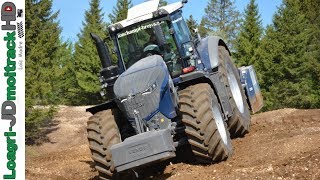 Fendt 1050 amp 939 S4 BLEU en Montagne  Lonchampt TPAF  Broyage de Cailloux 2017 [upl. by Yssej429]