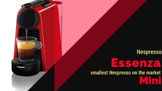 Nespresso Essenza mini red [upl. by Drais]