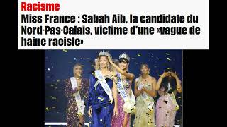 Miss France une candidate dorigine maghrébine victime de racisme [upl. by Arutak519]