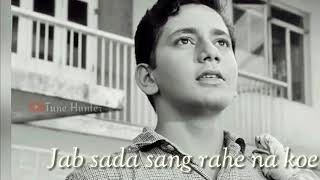 Raahi manwa dukh ki chintadosti movie songRafi saabmeaningful starting lines whatsapp status [upl. by Lexy339]