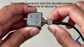 The correct way to connect a Triaxial Accelerometer [upl. by Sandra]