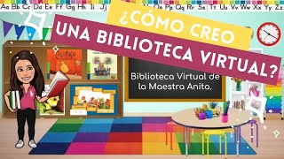 TUTORIAL Cómo crear una BIBLIOTECA VIRTUAL 📚 para ENVIAR a mis estudiantes por WhatsApp 📲 [upl. by Orella]