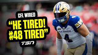 Bombers bruiser Adam Bighill stars in CFL Wired  Week 8 [upl. by Casmey505]