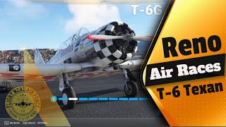 Tackling the T6 Texan at the Reno Air Races MSFS 2020 Expansion Pack [upl. by Kcirdorb142]