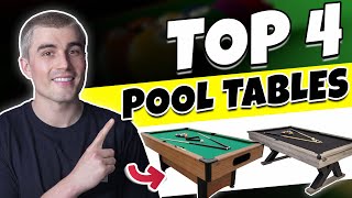 Top 4 Pool Tables of 2024 Ultimate Buying Guide [upl. by Airednaxela]