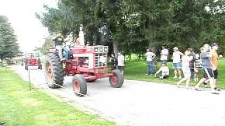 2011 Roseboom Antique Power Days farm tractor parade Pt 1 [upl. by Ayanaj]