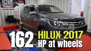 Hilux 2017 28 D4D  custom ecu remap [upl. by Esinyl]