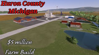 Huron County Michigan Farm Build [upl. by Ellyn]