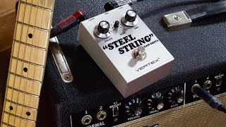 Steel String Clean Drive quotSRVquot Strat Tone wClean Fender Amp [upl. by Assek972]