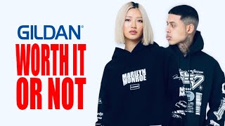 Gildan review the best blank hoodie for streetwear [upl. by Hafital]