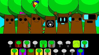 Incredibox Sprunki Mr Fun Computers VS Sprunki MrTree [upl. by Vachel]