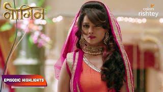 Naagin S1  नागिन S1  Episodic Highlights  Ep 1  3 [upl. by Ellesirg]