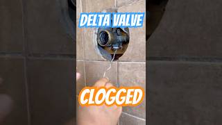 Shower Valve Replacement Turns Into Repair  No Pressure Delta Shower Valve  Ultra Plumbing [upl. by Deeyn]