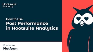 How to Use Post Performance in Hootsuite Analytics [upl. by Ellimahs]