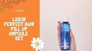 Lador Perfect Hair Fill Up Ampoule Set  YesStyle Korean Beauty [upl. by Letnom]