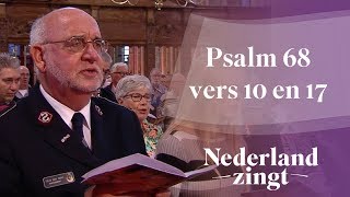 Psalm 68 vers 10 en 17  Nederland Zingt [upl. by Fredi]