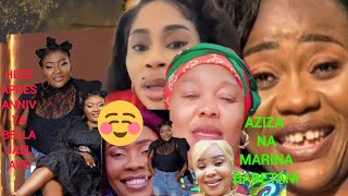 MATIEREEE🤣 JAEL ATUMBI BELLA👉AZIZA NA MARINA BABUNDI EN PLEIN ANNIV YA BELLA [upl. by Novel]