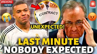 🚨URGENT THIS PARALYZED THE WORLD OF FOOTBALL MBAPPÉ IN SHOCK REAL MADRID NEWS [upl. by Saxet]