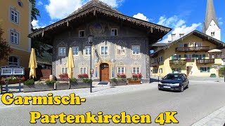 GarmischPartenkirchen Germany Walking tour 4K [upl. by Laurentium]