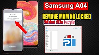 How to Permanent Remove PHONE LOCKED Samsung A04e SAMSUNG A042F MKOPA Success 100 No Relock [upl. by Marti]